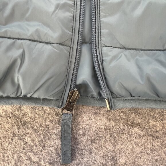 Essentials Mens LRG Jacket Blue Quilted Puffer Full Zip Lightweight Coat - Picture 6 of 11